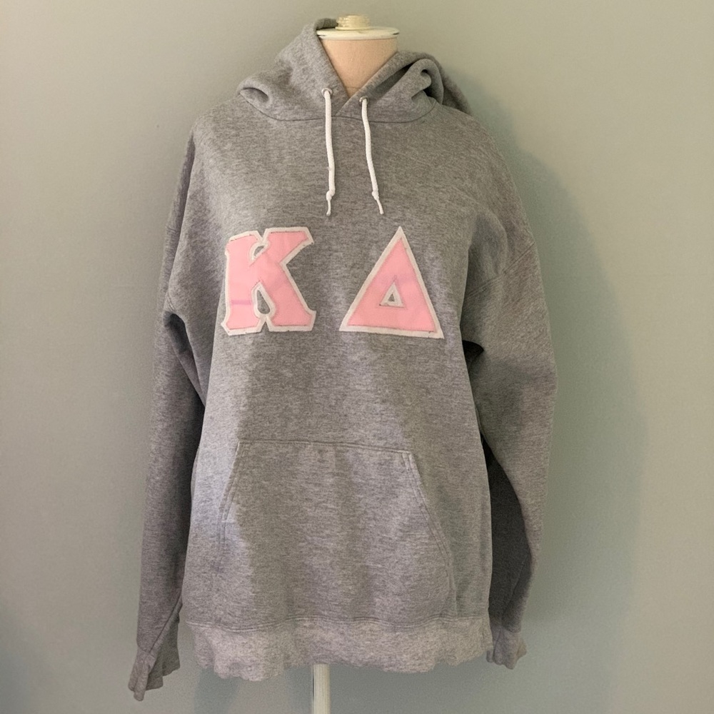 Kappa Delta Block Letter Hoodie 💚